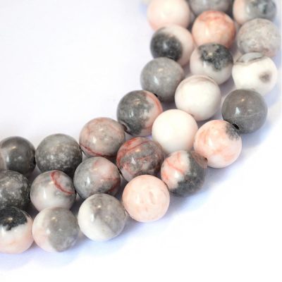 P17 naturlig Zebra jasper 6~6,5mm