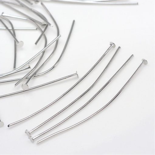 P104. hattpinnar i järn 50x0,75~0,8 mm, 100-pack