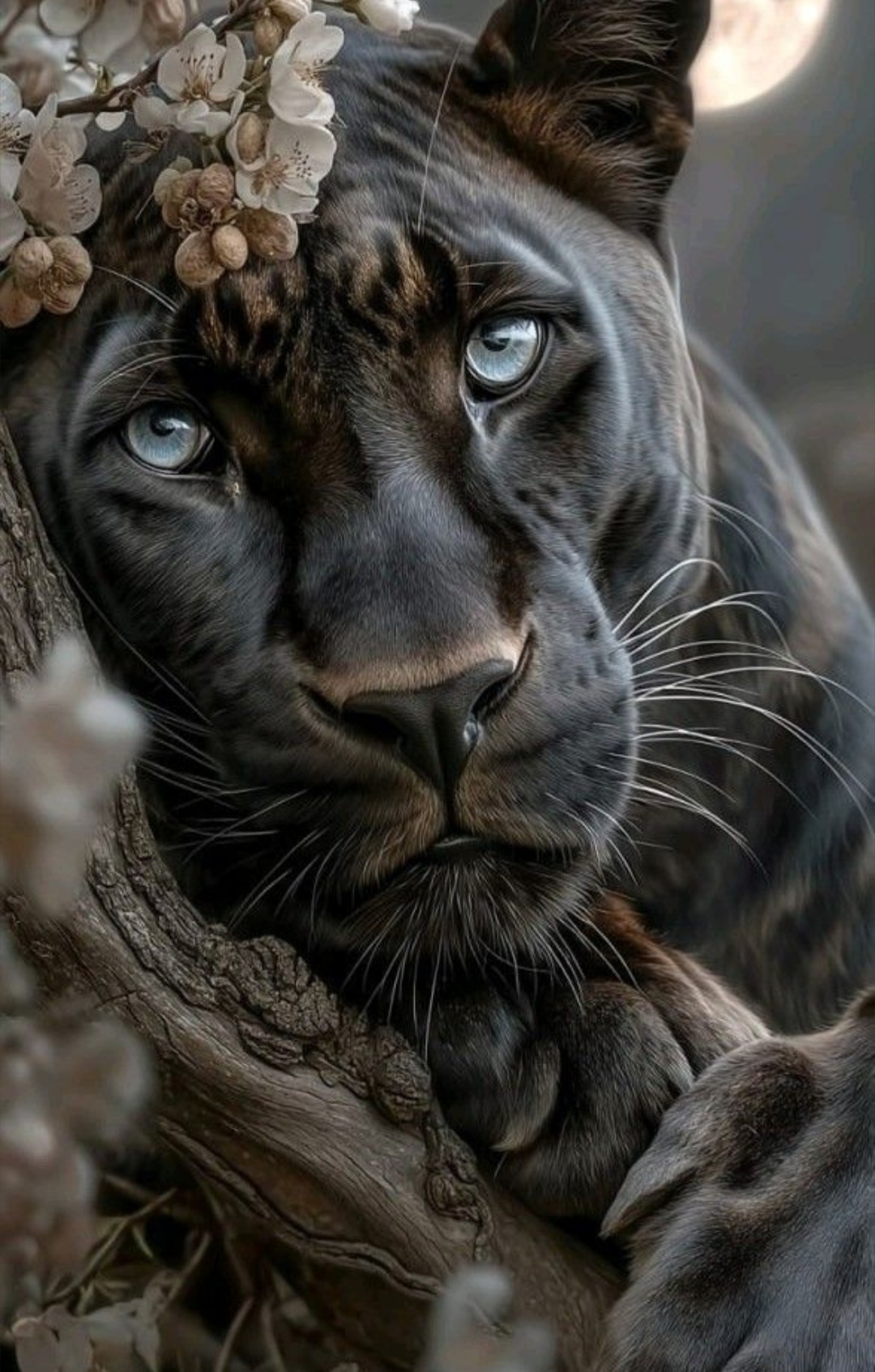 Diamond painting 40x50cm panter fyrkantig pärla